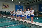 Senior Day  Swimming & Diving Senior Day 2024. - Photo by Keith Nordstrom : Wheaton, Swimming